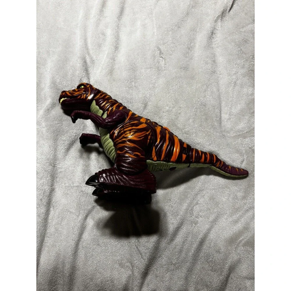 2006 Imaginext Raider Allosaurus Walking Roaring Dinosaur T Rex K6687 TESTED